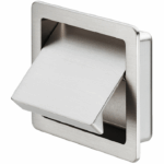 Maniglia Incasso Interasse 58 con Anta a Ribalta /Sportello mm.70x50x16h Nichelato Spazzolato