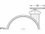 Ruota Alluminio/Plastica Portata kg.80 Piastra Girevole 80x80 mm.215h Orientabile con Freno | Hafele - immagine 3