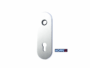 Placca corta per blindate Interasse 85 mm.182x62 Foro Yale per Cilindro Europeo varie finiture | Hoppe