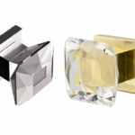 POMOLI GIREVOLI DIAMOND Q  FORO CHIAVE TRASPARENTE prodotto da GLASS DESIGN