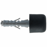 SB 9/11 Tassello Nylon Espansione a Vite Paracolpo Fermaporte in Blister da pz.1 Nero | Fischer