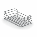 Cesto per Colonna Estraibile modello Gold Cromato cm.30x50 Pz.3 | Inoxa