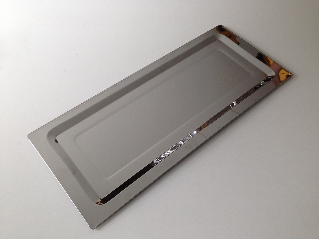 inx601x.png Vaschetta Raccogligocce in Acciaio Inox Lunghezza Mobile varie lunghezze | Inoxa - immagine 1