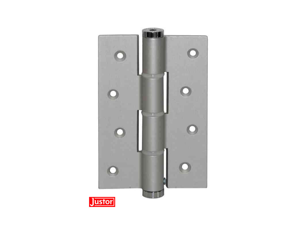 jus531401.png Cerniere Azione Semplice Alluminio Sa120 mm.80x120 Pz.2 Argento Justor - immagine 1