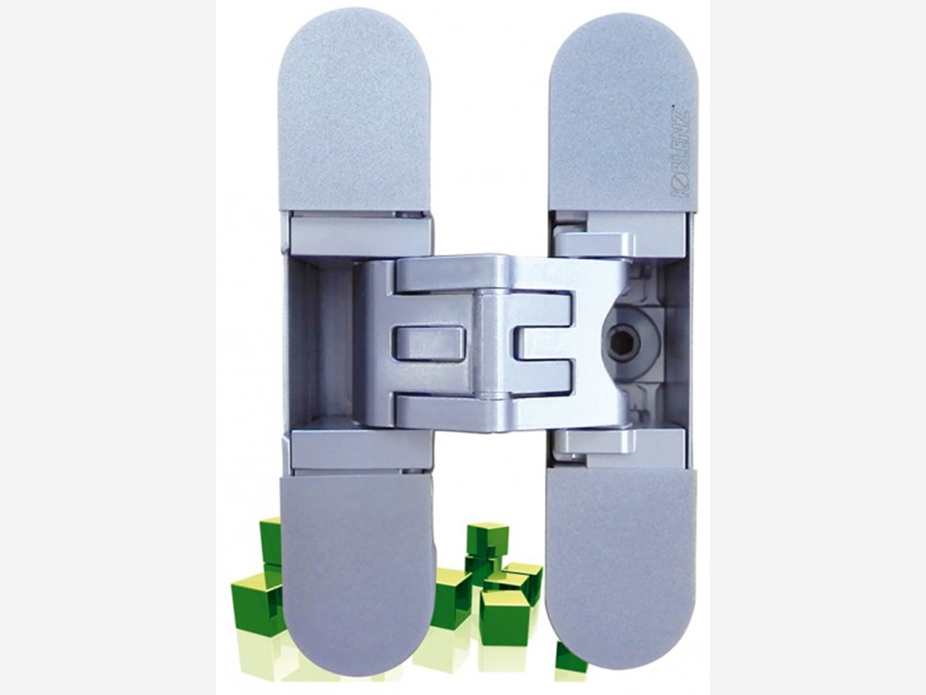 kob02700csdxsx.png Cerniera Invisibile Regolabile 3d Mod.K2700 mm.120x76 Reversibile Cromo Satinato Koblenz - immagine 1