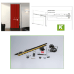 Chiusura Automatica Porta mm.600-1000 kg.80 Interno Muro Mod.Klose  | Koblenz