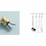 Finalino Luxury per Tubo d.10 Dorato  Laplast