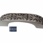 Maniglietta Mobile Interasse 64 mm.85x23h Acanto Ceramica Biscuit Antico | Ceramiche  Liberati
