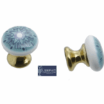 Pomolino Mobile Maiolica Oriente d.20/13x20h Piccolo Olv+Decorato | Ceramiche  Liberati