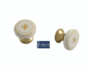 Pomolino Mobile Maiolica Damasco d.20/13x25h Piccolo Olv+Decorato | Ceramiche  Liberati