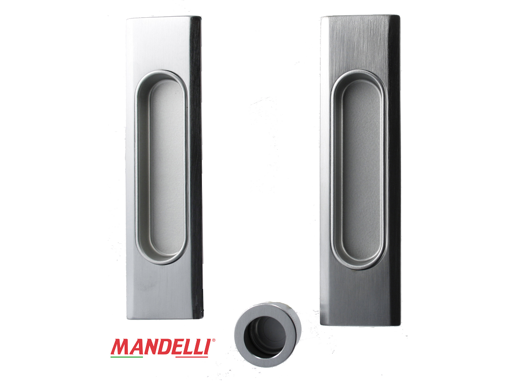 man1038cs00004000c.png Maniglia Incasso Rettangolare Porta Scorrevole modello 1038 d.38x143 Senza Foro Chiave 26D-Cromo Satinato | Mandelli - immagine 1