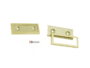 PORTAETICHETTA A PRESSIONE mm.60x24h VARIE FINITURE |METALMARC - immagine 3