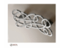 Maniglietta Mobile Interasse 96 mm.140x30h Cromo Lucido   Metal Style
