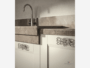 Maniglietta Mobile Interasse 96 mm.140x30h Cromo Lucido   Metal Style - immagine 2