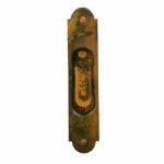 Maniglia Incasso Ovale Porta Scorrevole modello 9178 mm.28x130h senza foro chiave FVP-Ferro Vecchio Protetto |Metal Style