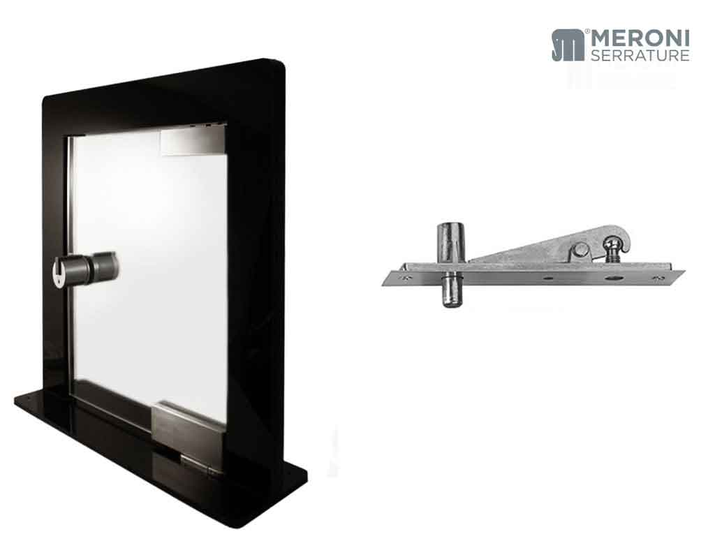 merdapf880r2b.png Perno Maschio a Scomparsa Regolabile per Cerniera Vetro DAPF880R 2B | Meroni - immagine 1