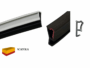 GUARNIZIONE EPDM d.4x12h DI BATTUTA mt.200 MEUCO VARI COLORI