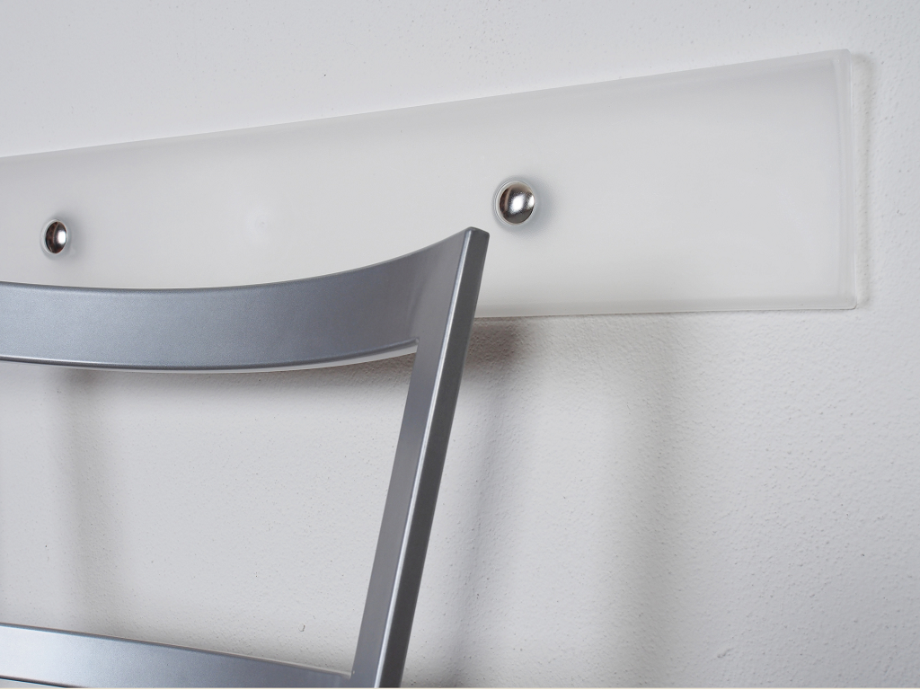 min08500141.png Battisedia cm.60x10 Trasparente Opaco | Minumet - immagine 1