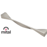 Maniglietta Mobile 3145 Interasse 160 mm.169x20x30h varie finiture | Mital