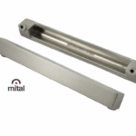 Maniglietta Mobile 3340 Interasse 160 mm.178x26x24h Nichel Satinato  | Mital