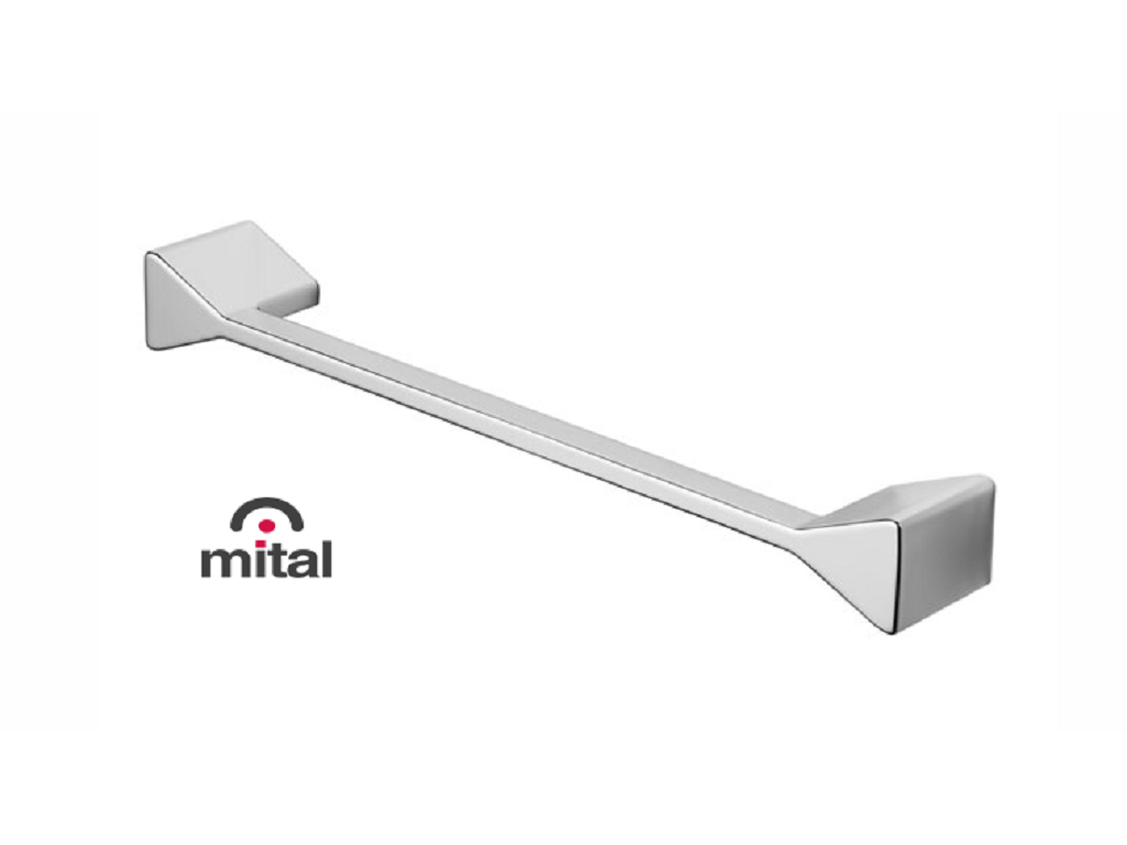 mit3435crc.png Maniglietta Mobile 3435 Multi Interasse 192-160 mm.200x22x28h Cromo | Mital Fine Serie - immagine 1