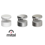 Reggimensola RM08 mm.30x26x328 Spessore Vetro 6-10mm varie finiture | Mital