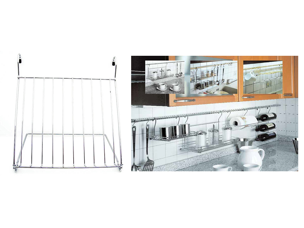 mntm3026cc.png Leggio Pieghevole per Tubo Tondo mm.340x30x380 Cromato Manart - immagine 1