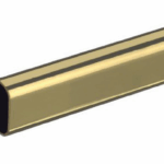 Tubo Ovale Spessore 0,7 Asta cm.300 d.30x15 Ottonato  | Manart