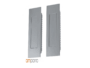 Maniglia Incasso Rettangolare Porta Scorrevole modello magnetica mm.162x45 Senza foro Chiave vari finiture | OMP Porro fine serie - immagine 2
