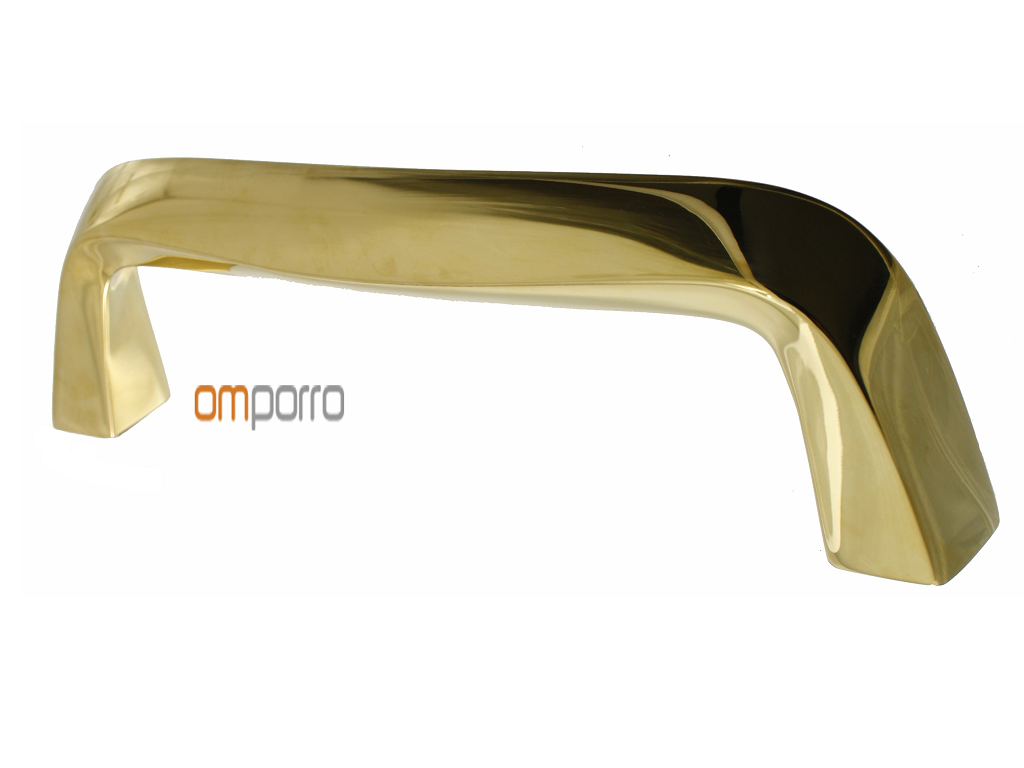 omp73225uc.png Maniglione 732 Interasse 250 mm.282x80h Oro/Pvd Omp Porro Fine Serie - immagine 1