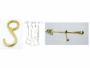 ANELLO CON GANCIO PER TUBO DIAMETRO 13 mm. prodotto da OMP PORRO
