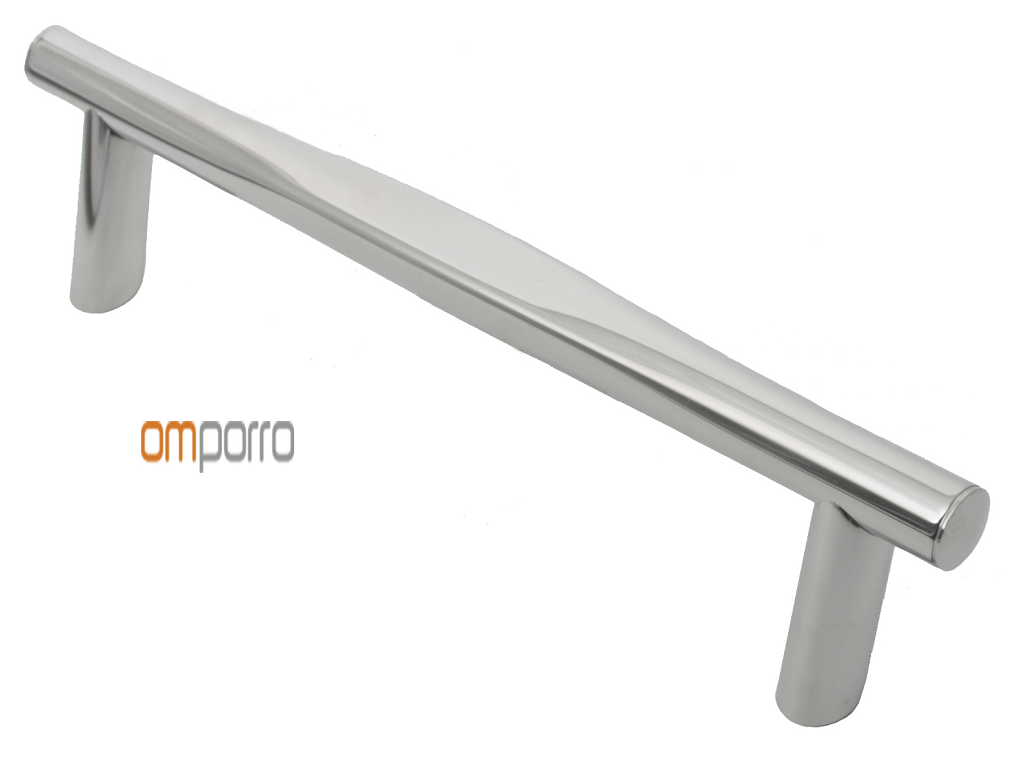 ompai074130lsic.png Maniglione Aquaform Inclinato Interasse 300 mm.375x80h Inox Lucido Omp Porro Fine Serie - immagine 1