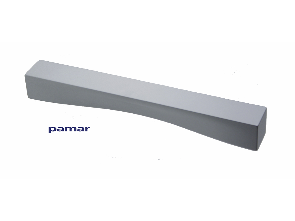 pammn1046z160e101.png Maniglietta Mobile Interasse 160 mm.200x25h E101-Metalizzato Alluminio Opaco | Pamar - immagine 1