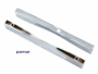 Maniglietta Mobile Interasse 128 mm.158x10x15h varie finiture |  Pamar - immagine 2
