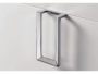 Maniglietta Mobile per Bordo Anta Interasse 32 mm.90x50x43h GC011-Cromato Lucido | Pamar