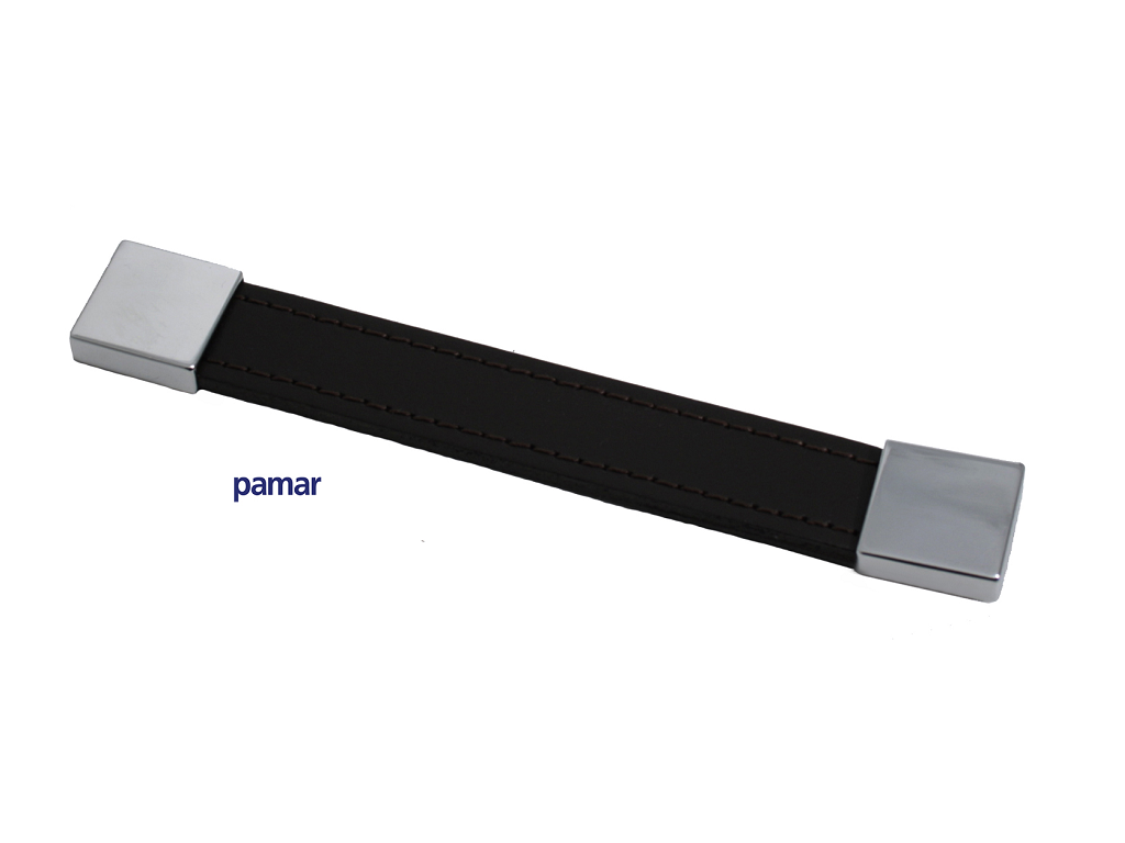 pammn2191z128g104u184c.png Maniglietta Mobile Interasse 128 mm.158x25 Attacco Senza Borchia varie finiture | Pamar - immagine 1