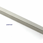 Maniglietta Mobile Multi Interasse 32-64-96-128 mm.140x10x20h G115-Nichel Satinato Lucido | Pamar
