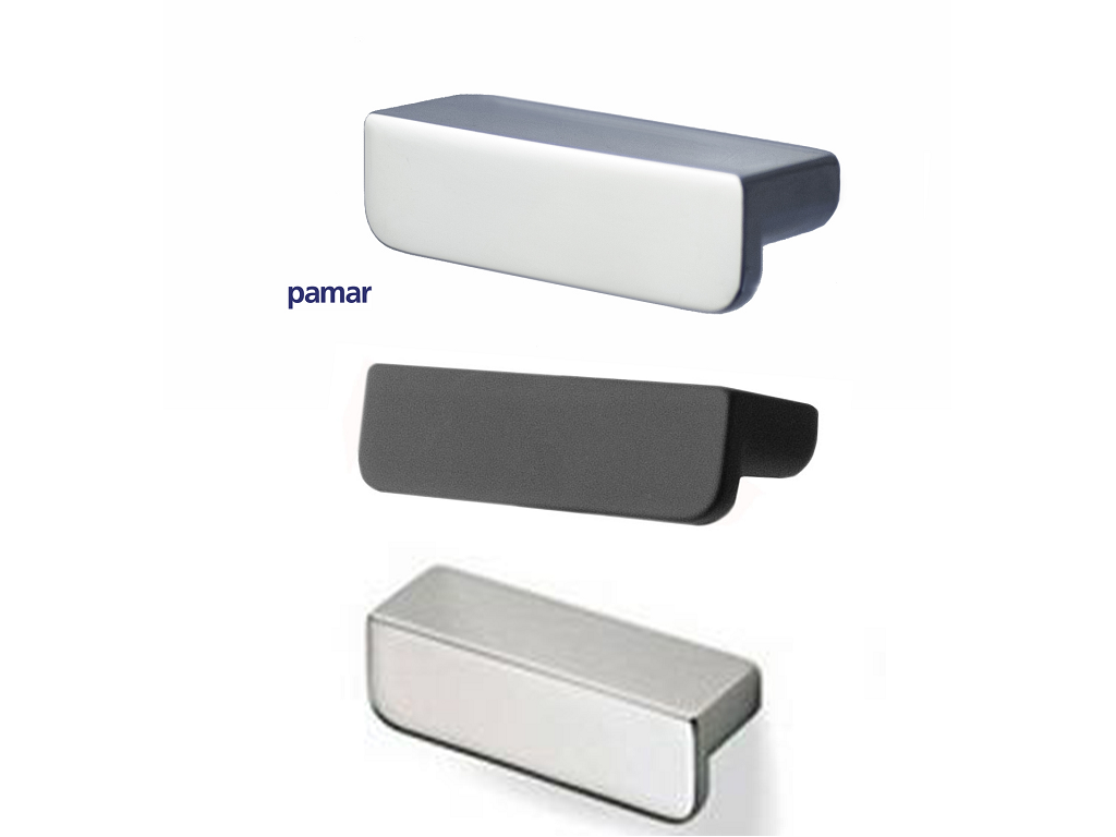 pammn886zcragg.png Maniglietta Mobile Interasse 32 mm.44x15x13h varie finiture | Pamar - immagine 1