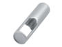 Reggitubo Centrale Passante Alluminio Per Tubo Rettangolare mm.19x75 | Pamar - immagine 2
