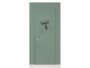 Porta Battente Filo Muro Completa Anta Verniciabile Telaio mm.45  2100h varie larghezze - immagine 2