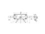 Serratura Centrale Serranda Scatola mm.156x56 Catenacci 2 Mandate Chiave Doppia Mappa  Potent - immagine 3