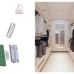 Clip Fissaggio Nylon Bianco a Vite Interasse mm.32 per Aggancio Pannelli | Proal