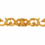 Ornamento Legno Faggio w470xh80xd13  Pru