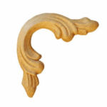 Angolo Legno Faggio w75xh40xd6  Pru