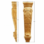 Capitello Legno Ayous w210xh895xd120  Pru
