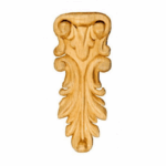 Capitello Legno Faggio w40xh100xd9  Pru