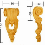 CAPITELLO LEGNO FAGGIO W95xH185xD50 -W120xH200xD60-W80xH160xD40 prodotto da PRU