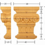 Capitello Legno Faggio w68xh86xd28  Pru