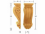 CAPITELLO LEGNO FAGGIO W85xH265xD75- W78xH220xD63-W70xH185xD55-W95xH305xD85- W105xH345xD100- W135xH390xD115 prodotto da PRU - immagine 3