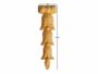 CAPITELLO LEGNO FAGGIO W60xH210xD13 - W70xH260xD15 - W80xH310xD17- W90xH190xD19 prodotto da PRU - immagine 2